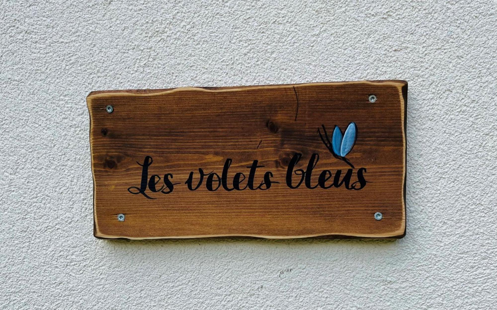 Les Volets Bleus Villa Parmain Buitenkant foto
